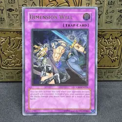 Yugioh Dimension Wall CRV-EN059 Ultimate Rare MP - Image 1