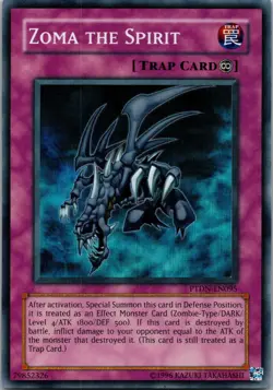 Yugioh Zoma the Spirit PTDN-EN095 Super Rare NM - Image 1