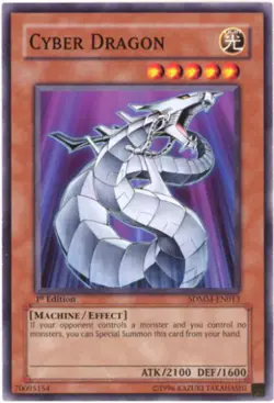 Yu-Gi-Oh 1x Cyber Dragon / Cyber Drache - - - SDMM - Image 1