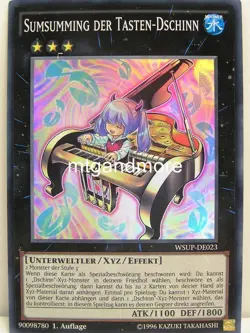 Yu-Gi-Oh - 1x Sumsumming der Tasten-Dschinn - WSUP - World Superstars - Image 1