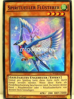 Yu-Gi-Oh - 1x Spiritueller Flusterer - WSUP - World Superstars - Image 1