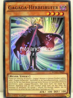 Yu-Gi-Oh - 1x Gagaga-Herbeirufer - WSUP - World Superstars - Image 1