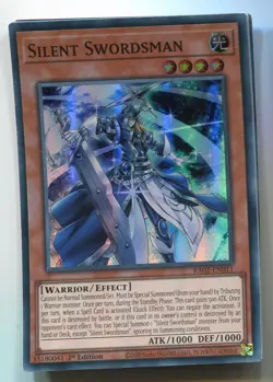 Yu-Gi-Oh! Silent Swordsman Super Rare EN RA02-EN011 Schweigsamer Schwertkampfer - Image 1