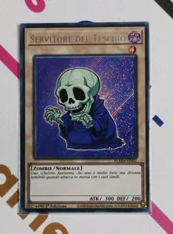 SERVITORE DEL TESCHIO • (Skull Servant) • Segreta SP • BLMM IT002 1Ed • Yu-Gi-Oh - Image 1