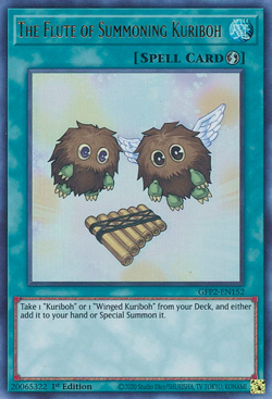 The Flute of Summoning Kuriboh GFP2-EN152 1st ED Yu-Gi-Oh! ULTRA RARE - Image 1