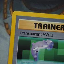 Transparent Walls 125/132 Pokemon Gym Challenge Played Single Card TCG WOTC - Image 5