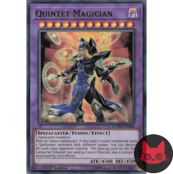 Yugioh Quintet Magician DUPO-EN040 Ultra Rare 1st Edition NM - Image 1