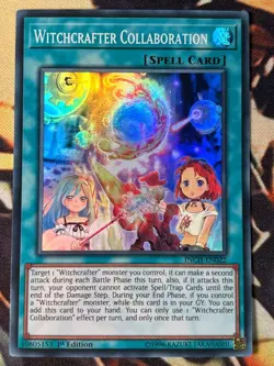 Yugioh: Witchcrafter Collaboration - INCH-EN022 - Super Rare - 1st Edition - NM - Image 1