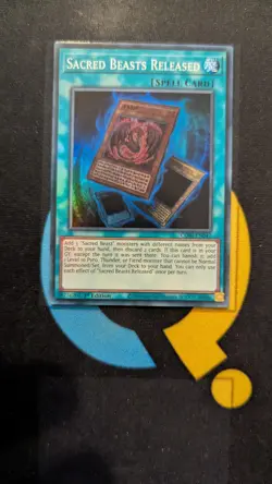 CORI-EN047 Sacred Beasts Released Super Rare 1st Edition YuGiOh - Image 1