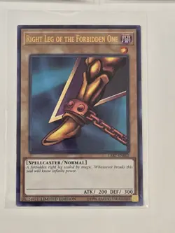 Yugioh Complete Exodia The Forbidden One Set LART Lost Art Ultra Rare NM - Image 5