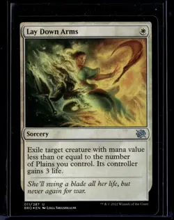 Lay Down Arms - 11 - Foil - BRO - NM - MTG Magic the Gathering - Image 1