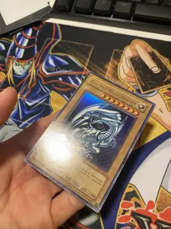 Yugioh sdk-001 1st Blue Eyes LP, Sdy-006 DM LP, LOB 1st Red Eyes HP - Image 5