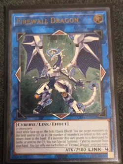 Yugioh Firewall Dragon OP16-EN002 Ultimate Rare NM OTS Tournament Pack 16 NM - Image 1