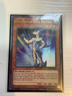 Yugioh Neo-Spacian Aqua Dolphin BLRR-EN049 Ultra Rare 1st Ed NM - Image 1