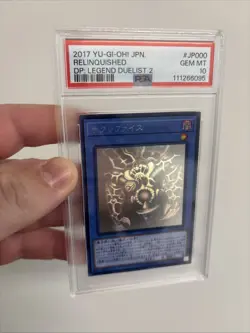 DP19-JP000 Ghost Rare Relinquished Psa10 Yu-Gi-Oh Japanese Gem Mint - Image 1