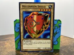 Millennium Shield LCYW-EN159 Super Rare Yugioh Legendary Collection Yugi's World - Image 2
