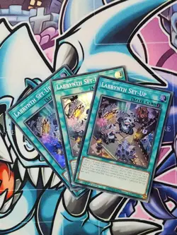 Labrynth Set-Up TAMA-EN022 Super Rare - 1st Ed X3 YU-GI-OH - Image 1