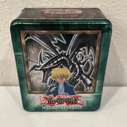 Yu-Gi-Oh 2003 Joey Wheeler Tin – Black Skull Dragon – EMPTY Used - Image 1