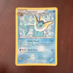 Pokemon Card Promo #BW89 - VAPOREON (holo-foil) - Image 1
