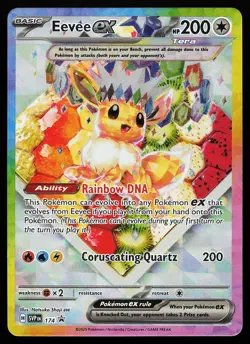 Eevee ex 174 Holo Scarlet & Violet Promo Pokemon Card - Image 1