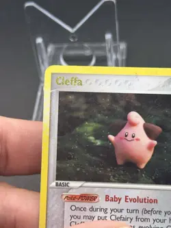 Pokemon TCG Cleffa Unseen Forces Reverse Holo Rare Card 21/115 Stamp MP - Image 4