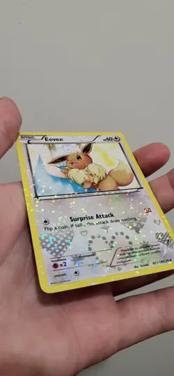 Pokemon TCG Eevee Holo Card RC14/RC25 Legendary Treasures Radiant Near MINT - Image 2