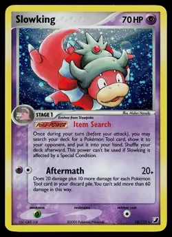 Pokemon Card - Slowking Unseen Forces 14/115 Holo Rare - Image 1