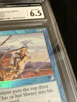 Brain Freeze FOIL Scourge EX/NM+ CGC (5049) Grade 6.5 Magic | MTG - Image 2