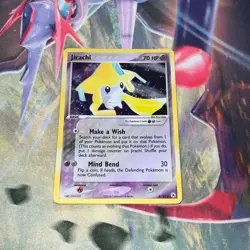 Jirachi ~ 8/101 ~ Holo ~ HIDDEN LEGENDS ~ HEAVY PLAY ~ Pokemon Card - Image 1