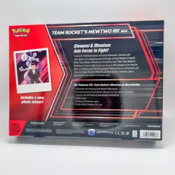 Pokemon TCG Team Rocket's Mewtwo ex Box Sealed Destined Rivals Packs Cards New - Image 2