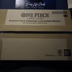 Premium Card Collection Live Action Edition (Box Open Sealed Cards) One Piece En - Image 1