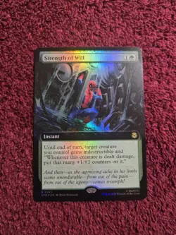 Strength Of Will 0267 Foil (Extended Art) Marvels Spider-Man - Image 1