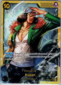 Kuzan OP02-121 SEC English Paramount War - One Piece Card - NM - Image 1