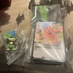 Palworld Official Card Game Demo Deck Exclusive and figure - Image 1