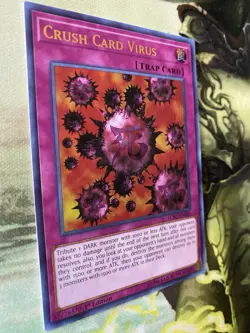 Crush Card Virus (Version 1) LCKC-EN046 Legendary Collection Kaiba 1st Edition - Image 2