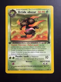 Pokemon Card ORTIDE OBSCUR ( Dark Gloom )36/82 TEAM ROCKET EDITION FRENCH NM - Image 1