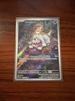 Greavard 214/198 Illustration Rare Scarlet & Violet Pokemon Card NM - Image 1