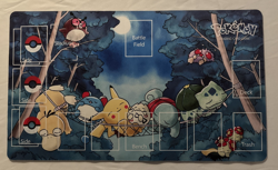 Pokemon Psyduck Playmat TCG Trading Card Game Gaming Desk Mat Pad 24"x14" - Image 1