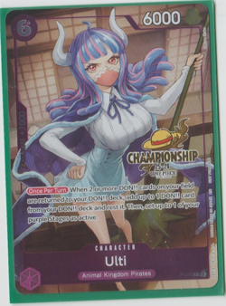 One Piece Card Game - Ulti - Championship 25-26 promo - P-077 -English - NM - Image 1