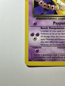 Dark Hypno 26/82 Team Rocket Unlimited Non Holo Pokemon Card LP - Image 5