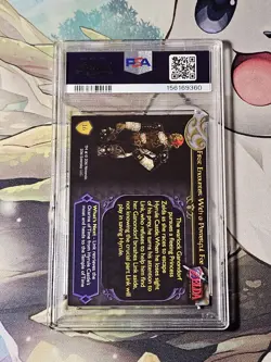 Zelda First Encounter w/a Powerful Foe #16 PSA 10 Mint Enterplay 2016 Grade Card - Image 2