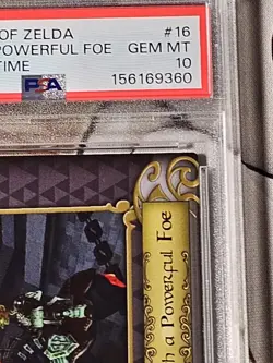 Zelda First Encounter w/a Powerful Foe #16 PSA 10 Mint Enterplay 2016 Grade Card - Image 4