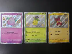 Pokemon TCG Shining Fates Shiny Vault Baby Shiny Holo 3 Card Mixed Lot NM - Image 1