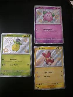 Pokemon TCG Shining Fates Shiny Vault Baby Shiny Holo 3 Card Mixed Lot NM - Image 2