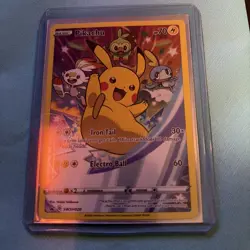 Pikachu SWSH020 SWSH: Sword & Shield Promo Cards Holo LP English - Image 1
