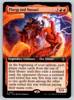 2023 March of the Machine: The Aftermath Plargg and Nassari Rare #160 - Image 1