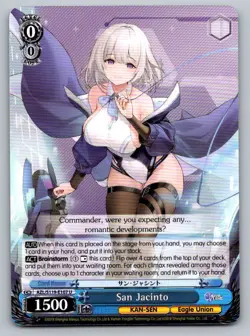 San Jacinto AZL/S119-E107 U U Azur Lane Vol. 2 Weiss Schwarz Near Mint - Image 1