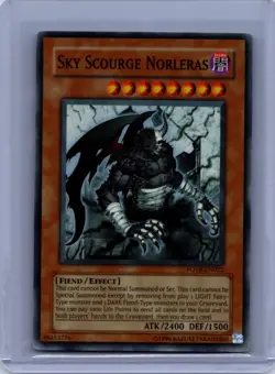 Sky Scourge Norleras Unlimited Super Rare Force of the Breaker FOTB-EN022 LP - Image 1