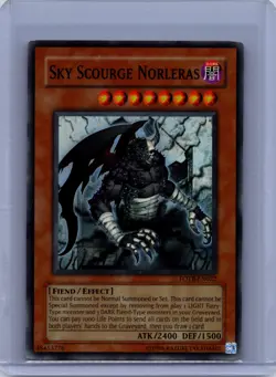 Sky Scourge Norleras Unlimited Super Rare Force of the Breaker FOTB-EN022 LP - Image 1