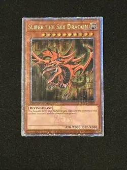 Yu-Gi-Oh! TCG Slifer the Sky Dragon (Quarter Century Secret Rare) - Legendary... - Image 1